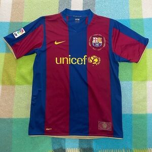 Vintage Nike Fc Barcelona home football shirt